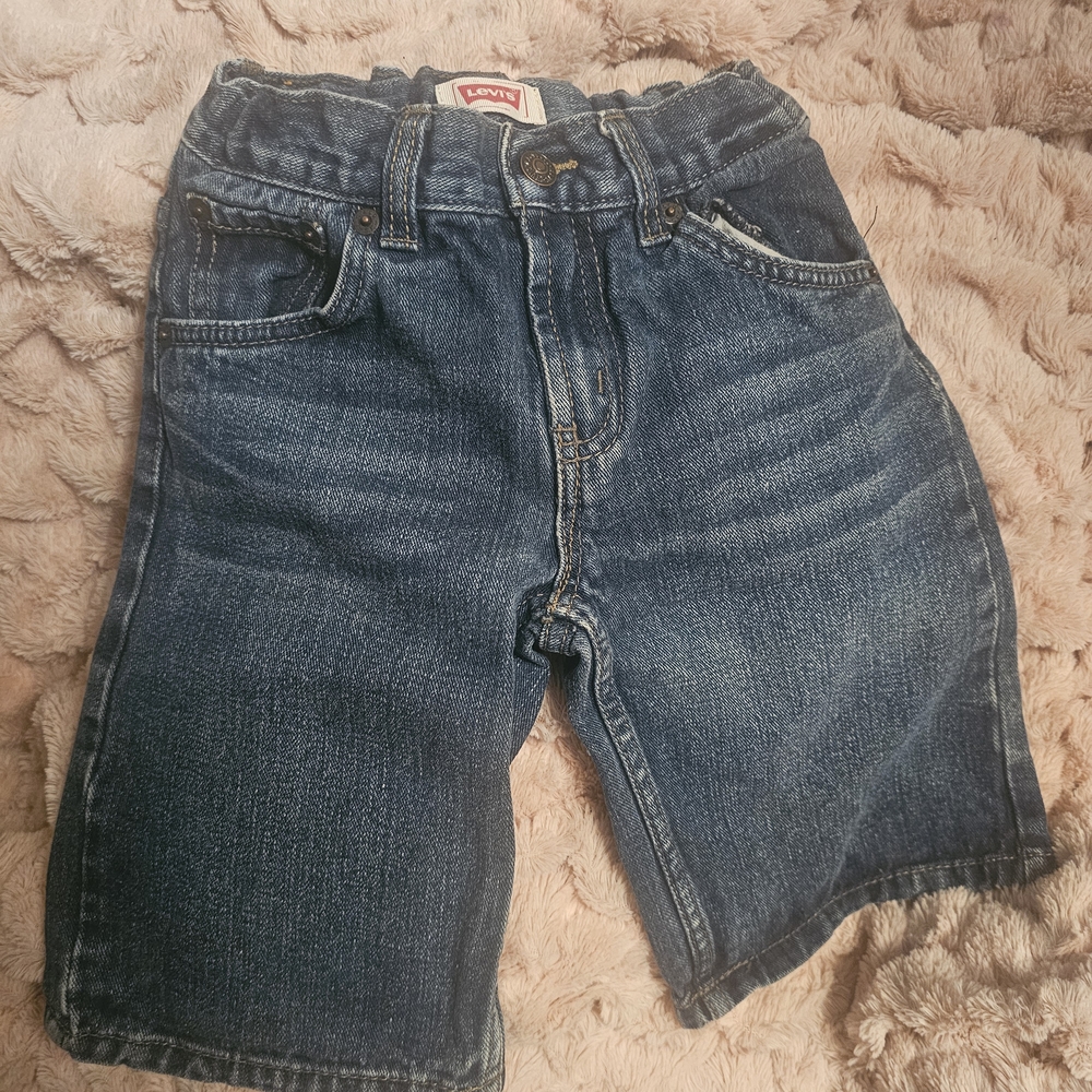 Levi's Kids 505 Blue Denim Shorts 7y